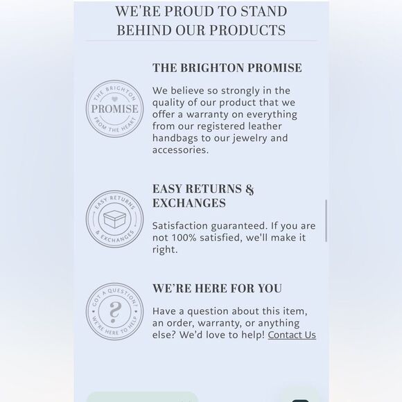 Brighton women’s Silver Chain Bracelet - Picture 7 of 8